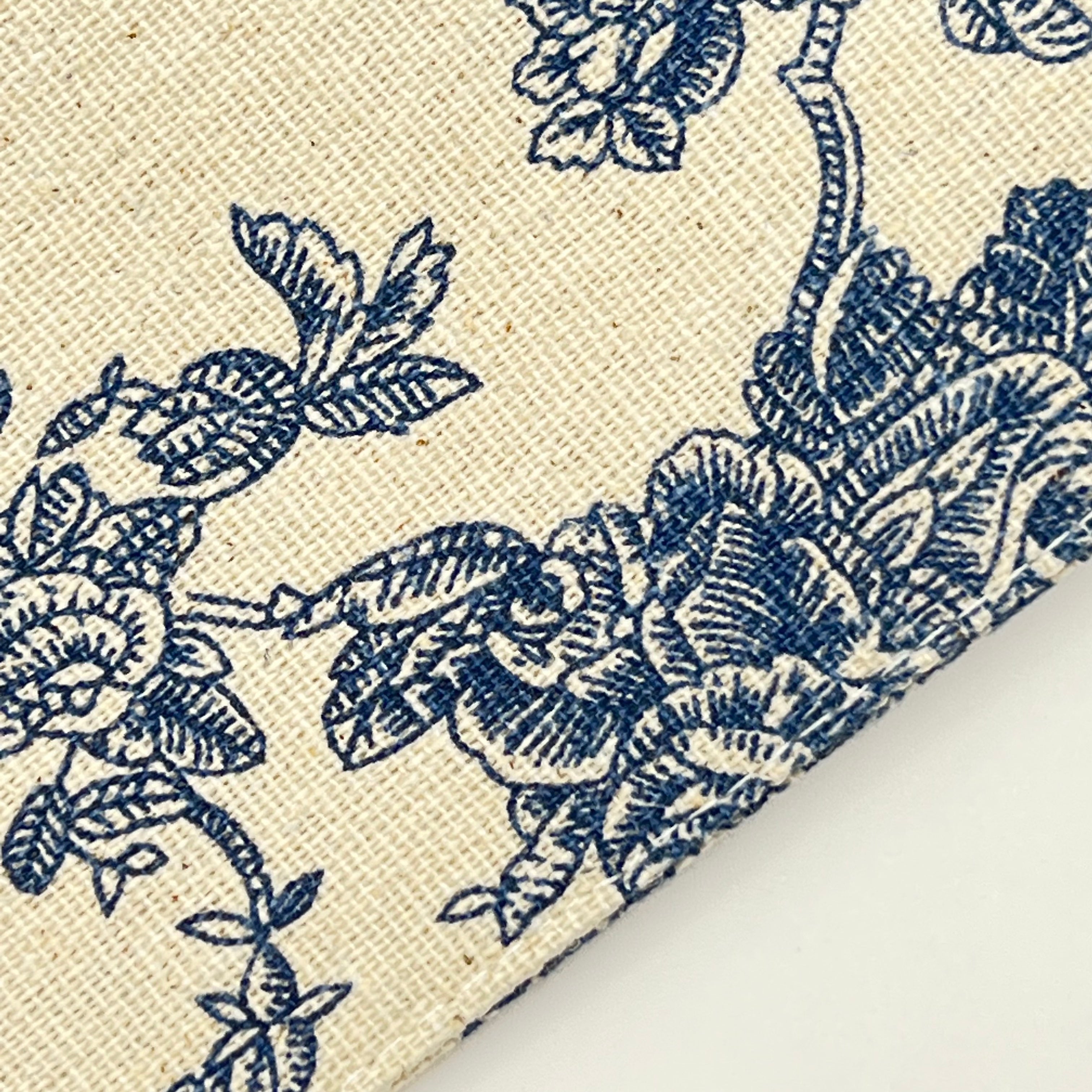 Tischset 2er-Pack floral/blau, 33x45 cm, Oekotex 100 -KAKTOS Pflanzen & Zubehör