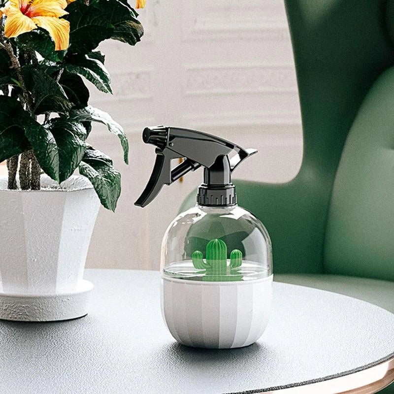 Sprühflasche mit Kaktus-Motiv, verschiedene Farben -KAKTOS