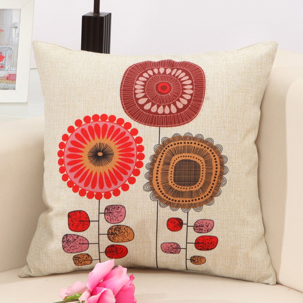 Kissenhülle im Bohemian-Style, 45x45 cm -KAKTOS Pflanzen & Zubehör