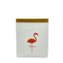 Kraftpapier Tüte beschichtet - 14x9x17 - Flamingo -KAKTOS Pflanzen & Zubehör