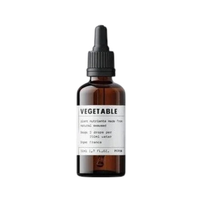 PEPIN – Flüssigdünger für Gemüse &amp; Kräuter, 50 ml, biologisch aus Algen &amp; Pflanzenextrakten