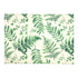 Tischset mit Blätterprint 2er-Pack, weiss/grün, 33x45 cm, Oekotex 100 -KAKTOS Pflanzen & Zubehör